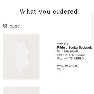 Soft AF Ribbed Scuba Bodysuit